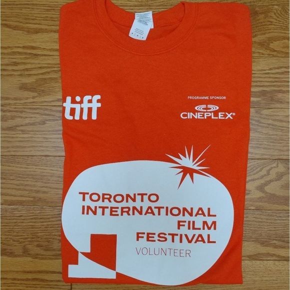 TIFF 2019 volunteer cotton t-shirt M/L - Picture 2 of 4